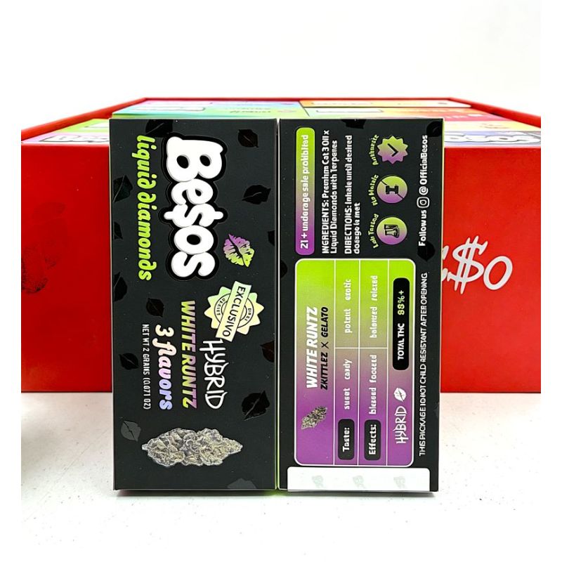 Besos 2ml Dual Flavors Disposable with Smart LED Screen